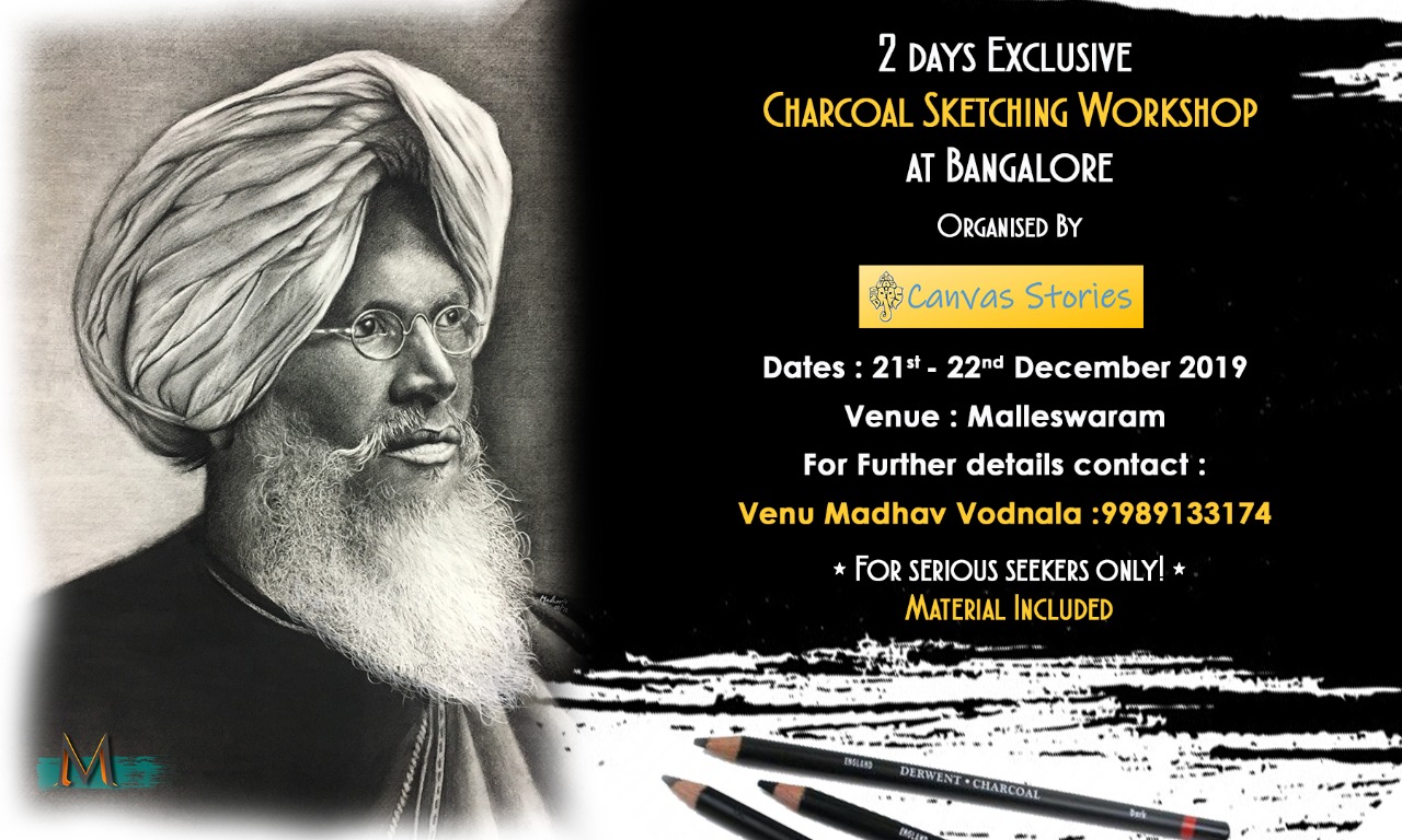 2-Day Charcoal Sketching Workshop